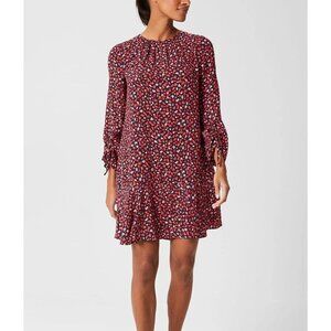 Hobbs London NWT Lilia Dress Navy Floral Mini Size 14